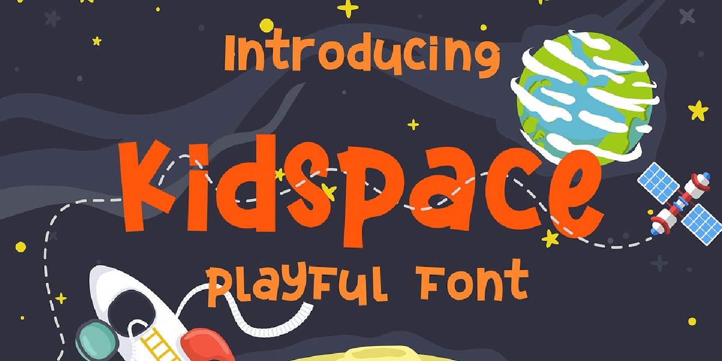 폰트 Kidspace